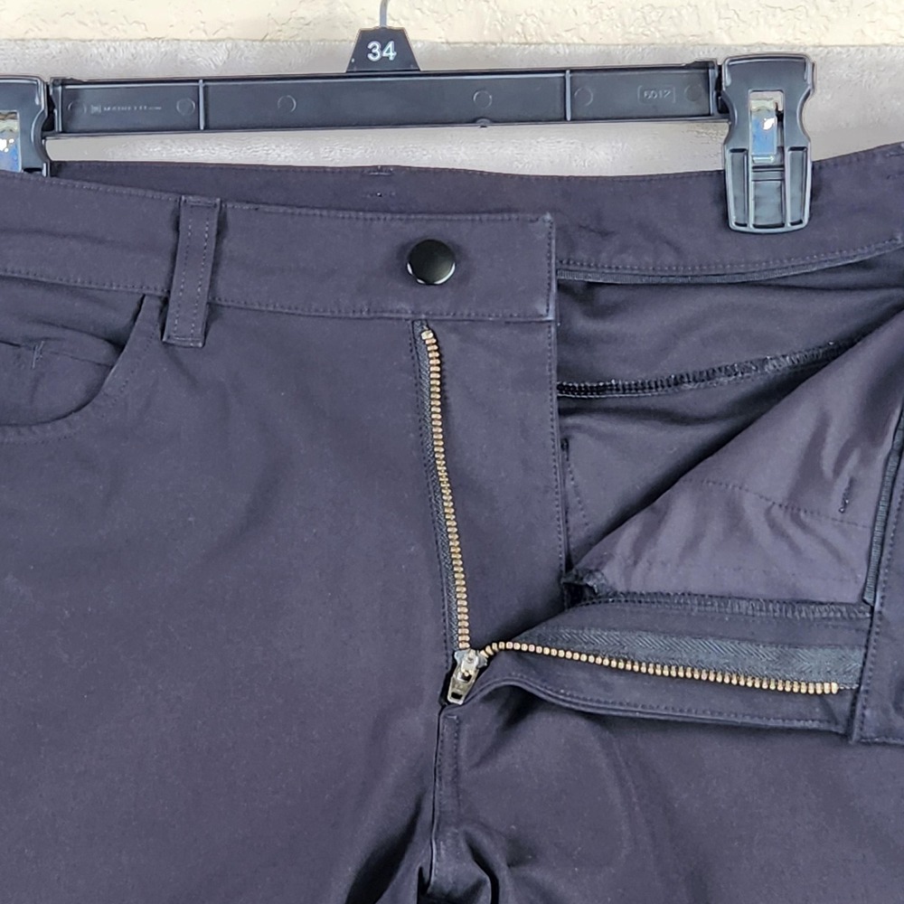 Lululemon Pants Mens 34x34 Gray 5 Pocket Stretch LM5426 Tech Chino Casual - Picture 5 of 13